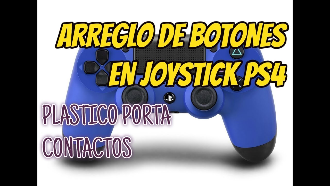 ARREGLO de joystick Ps4 ( se traban los botones) SOLUCIONADO!!
