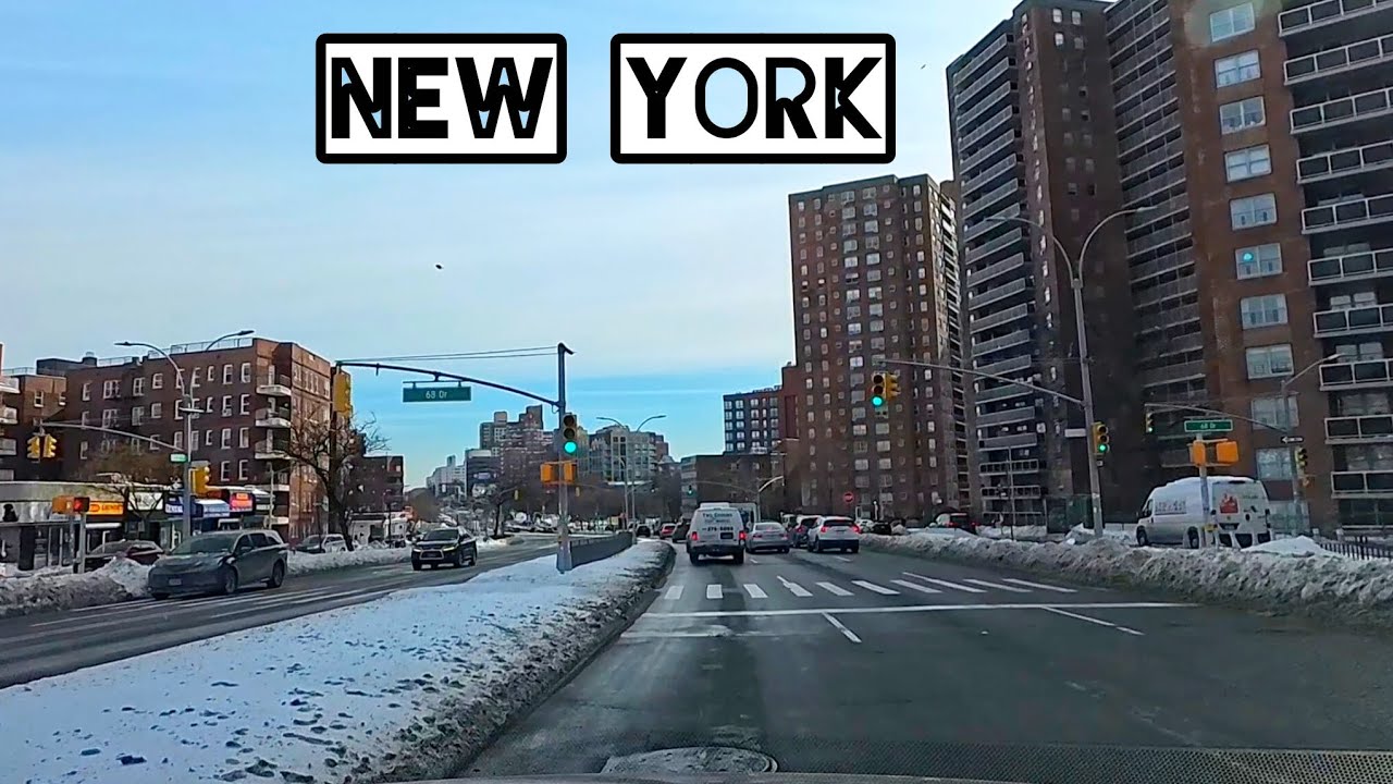 NYC DRIVING WOODSIDE TO CORONA QUEENS NY FEB 2026