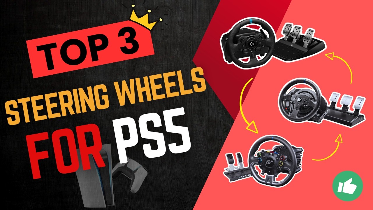 Best Steering Wheels for PS5 That Feel Like Real Driving 🔥 (Top 3)
