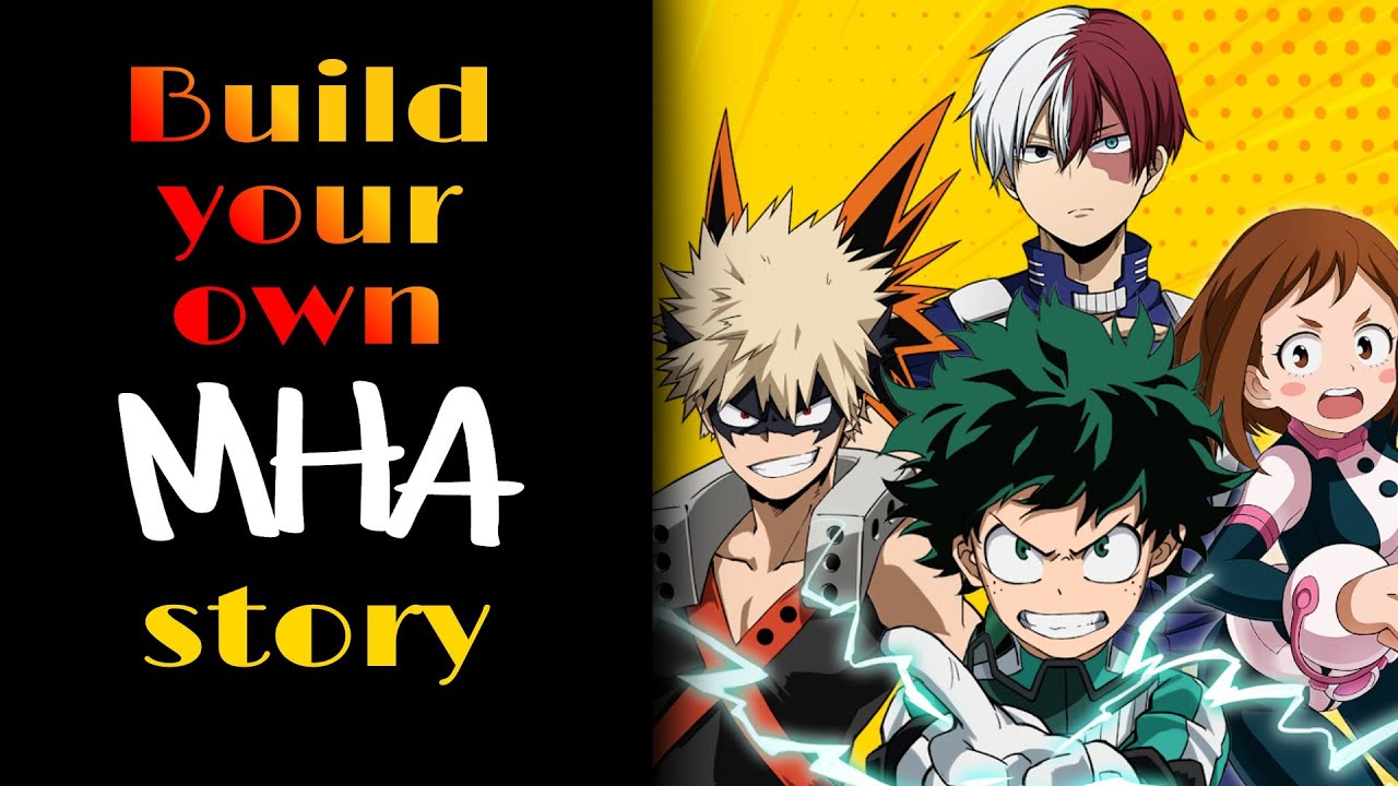 MHA pause game challenge || Build your own MHA story || be a hero !