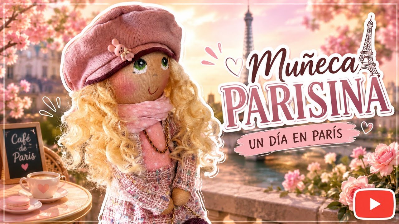 DIY/MUÑECA PARISINA🎀