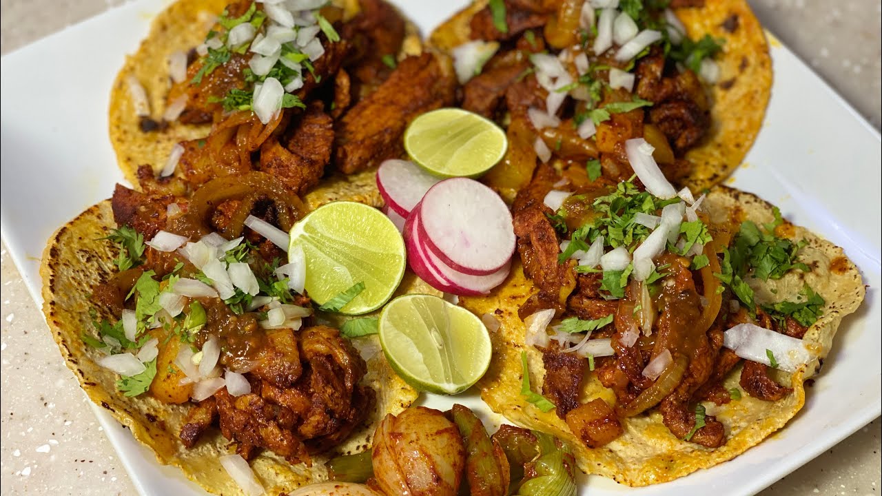 Como hacer tacos al pastor en casa (fácil y económico)