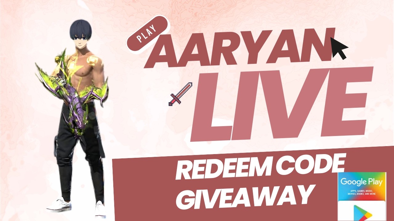 10K SPECIAL GIVEAWAY #freefire #freefireindia #aaryanlive01 #shortslivestream