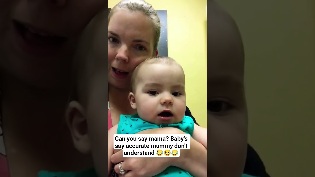 &laquo;Ты можешь сказать &laquo;Мама&raquo;? Малыш сказал это ИДЕАЛЬНО! 😂&raquo; &laquo;Малыш наконец-то сказал &laquo;Мама&raquo;&hellip; Но посм...