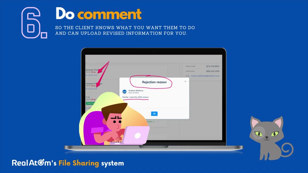 RealAtom's file Sharing system that your clients will love! 🤯😍 🥰 😘