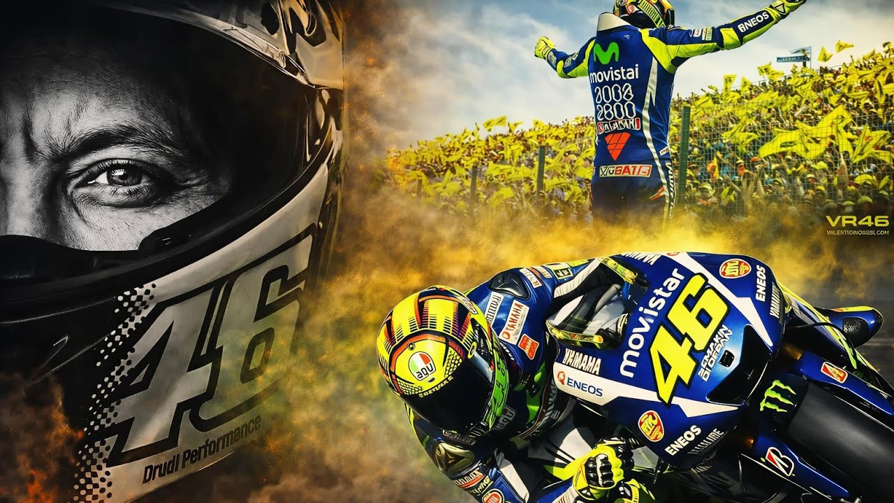 VALENTINO ROSSI : l’Homme qui a Marqué à Jamais le MOTOGP !