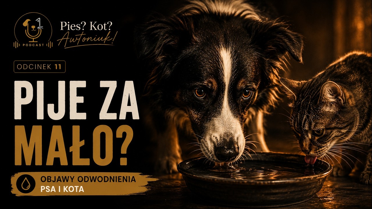 Gdy kot i pies piją za mało, trening oddechowy antystresowy, odc. 11 (6/2026)
