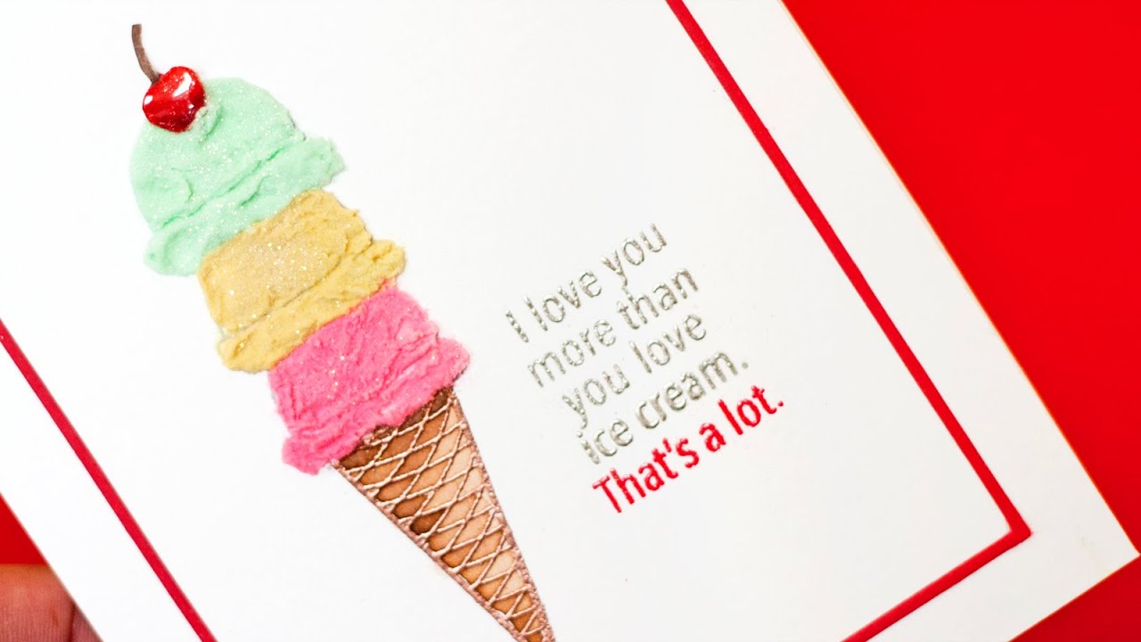Coloring With Embossing Paste