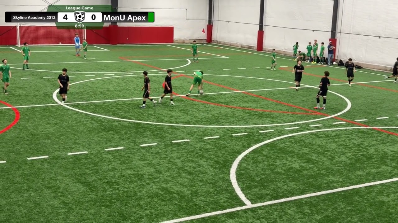 March 8th, 2026: (2012 Team) MonU Apex [Select Soccer Winter League Quarterfinals]