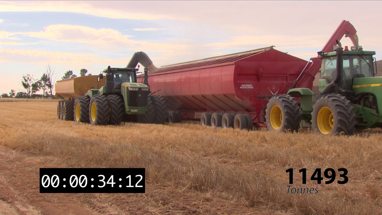 Coolamon 60T: Auger Unloading