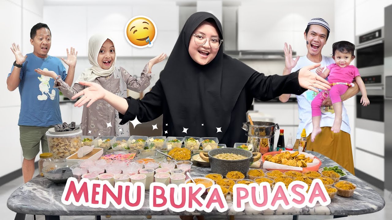 BERBAGI BUKA PUASA ALA BUNDA LEIKA 😍 BUNDA BIKIN MENU TAKJIL SPESIAL BULAN PUASA RAMADAN
