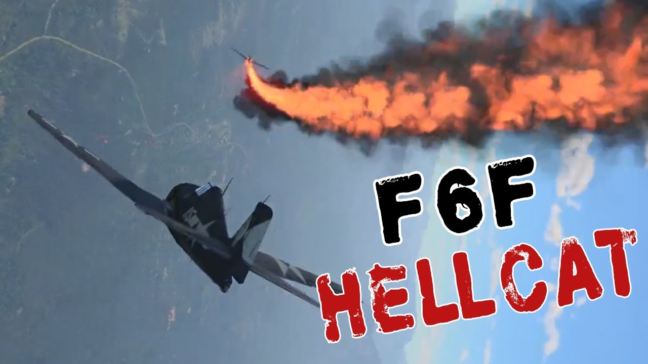 Aircraft Showcase: Grumman F6F Hellcat — War Thunder Sim VR