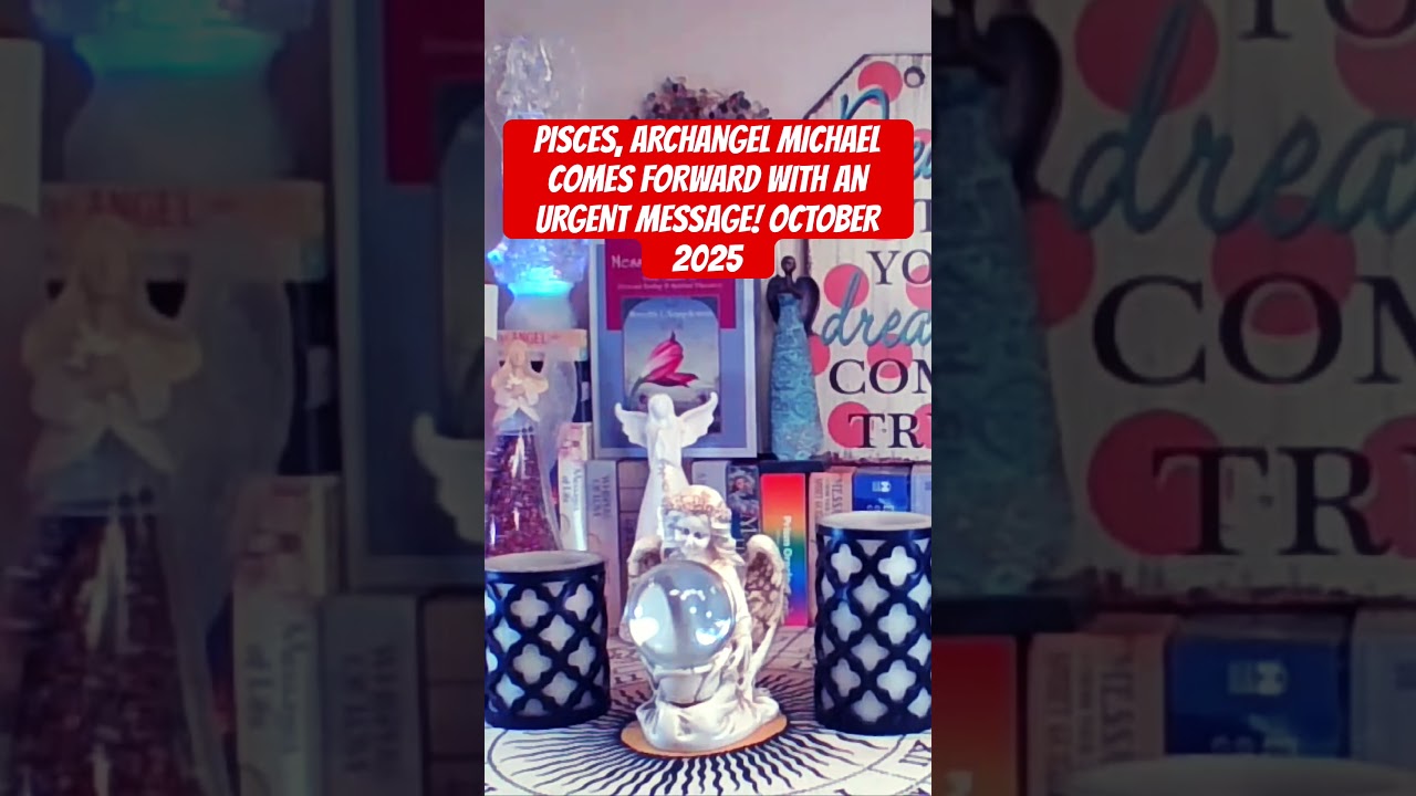 PISCES, ARCHANGEL MICHAEL COMES FORWARD WITH AN URGENT MESSAGE! #pisces #angel #youtubeshorts #fyp