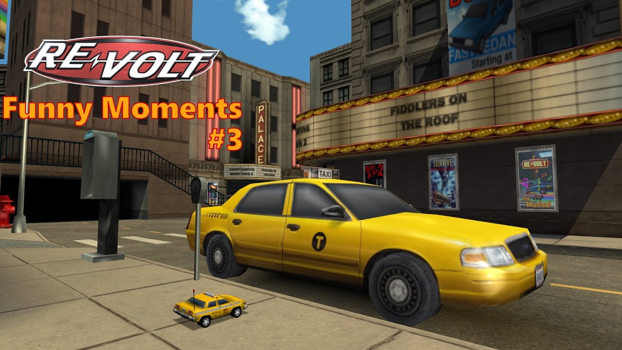 Re-Volt Online Funny Moments (Mixed Game Modes) - RVGL Funny Montage #3.
