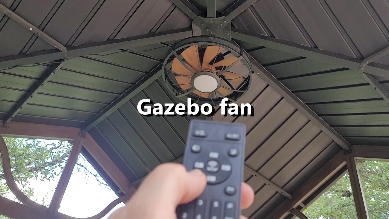 Вентилятор для беседки &mdash; FanLampShop QX20