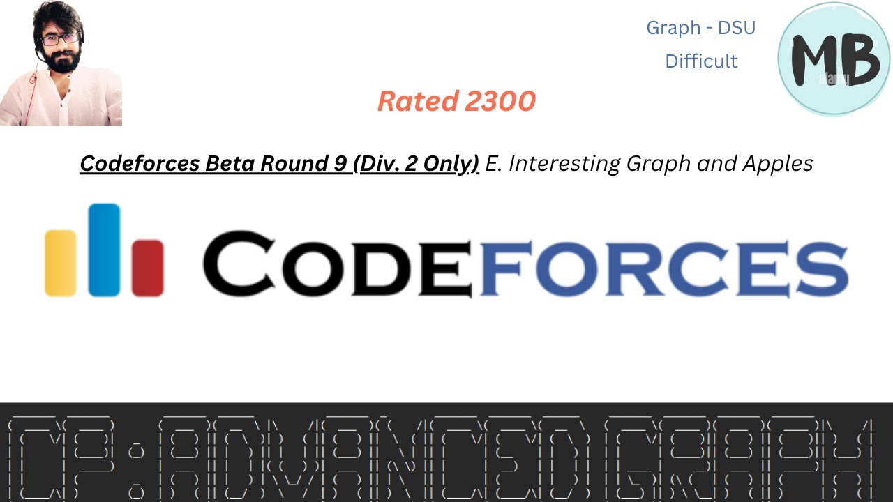 146. Codeforces Beta Round 9 (Div. 2 Only) E. Interesting Graph and Apples : JAVA
