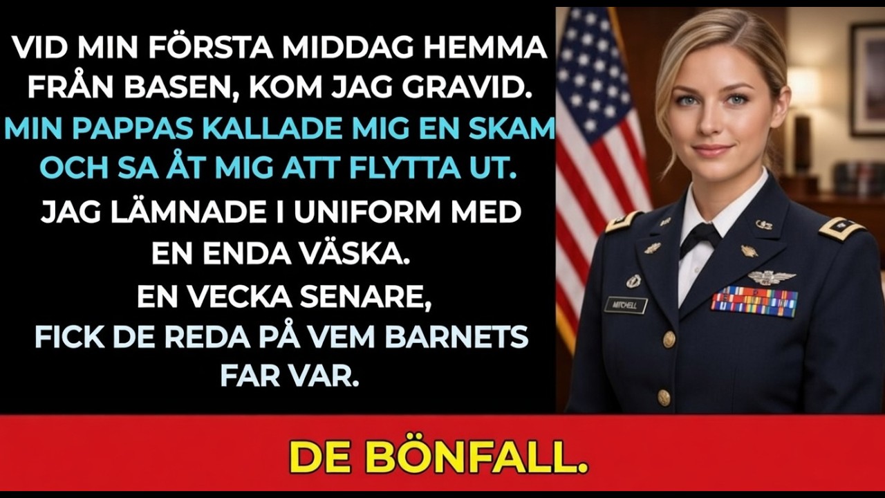 På familjemiddagen kallade de mig en skam och sa: “Du är inte välkommen här.”