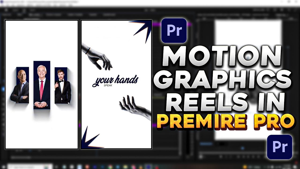 Minimalistic Motion Graphics Reels in Premiere Pro – Clean & Elegant Look