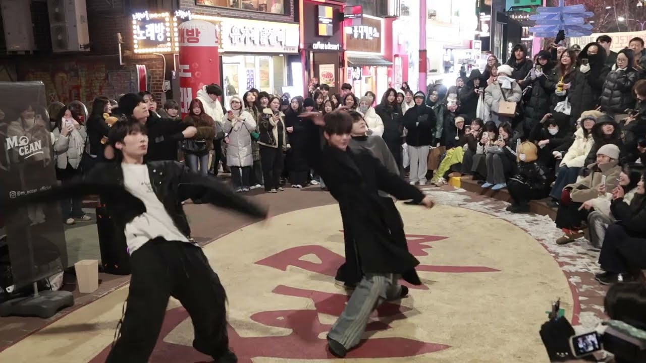 Kpop&JHKTV]Mocean hongdae kpopdanceWhat's Happening?B1A4 모션 찬욱 홍대케이팝댄스