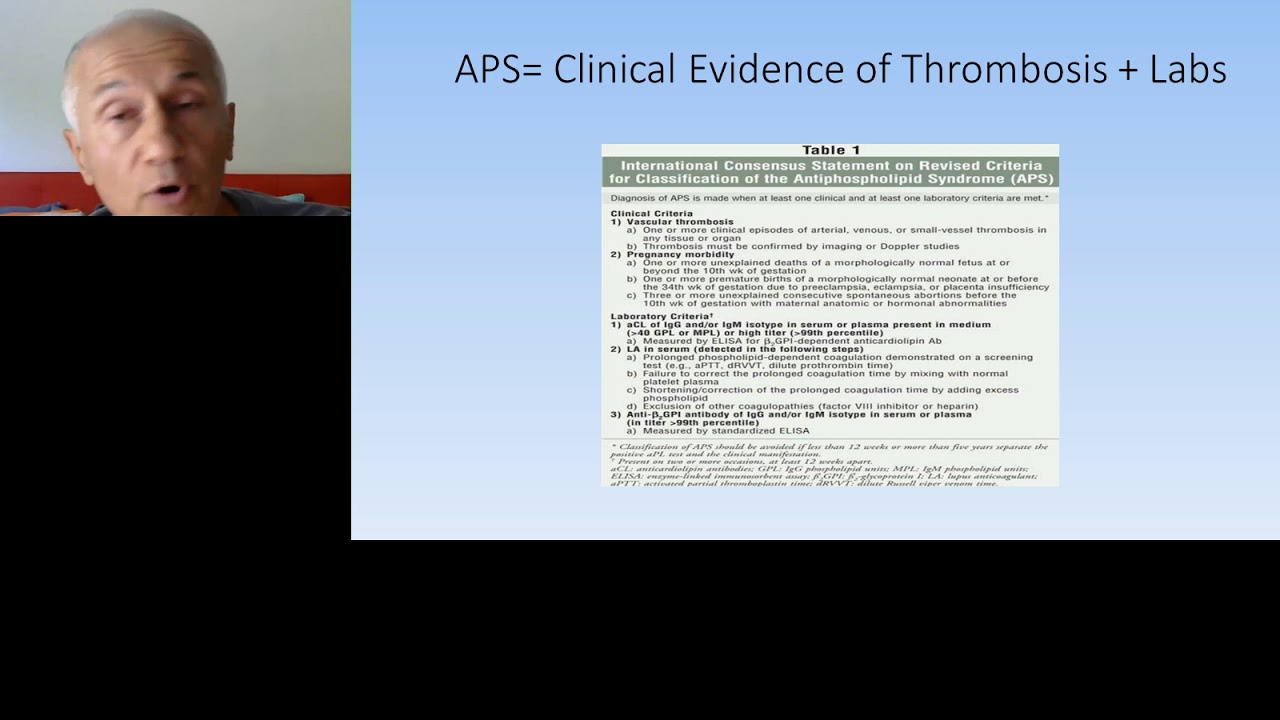 Laboratory Role in Diagnosis of Antiphospholipid Antibodies and Antiphospholipid Syndrome