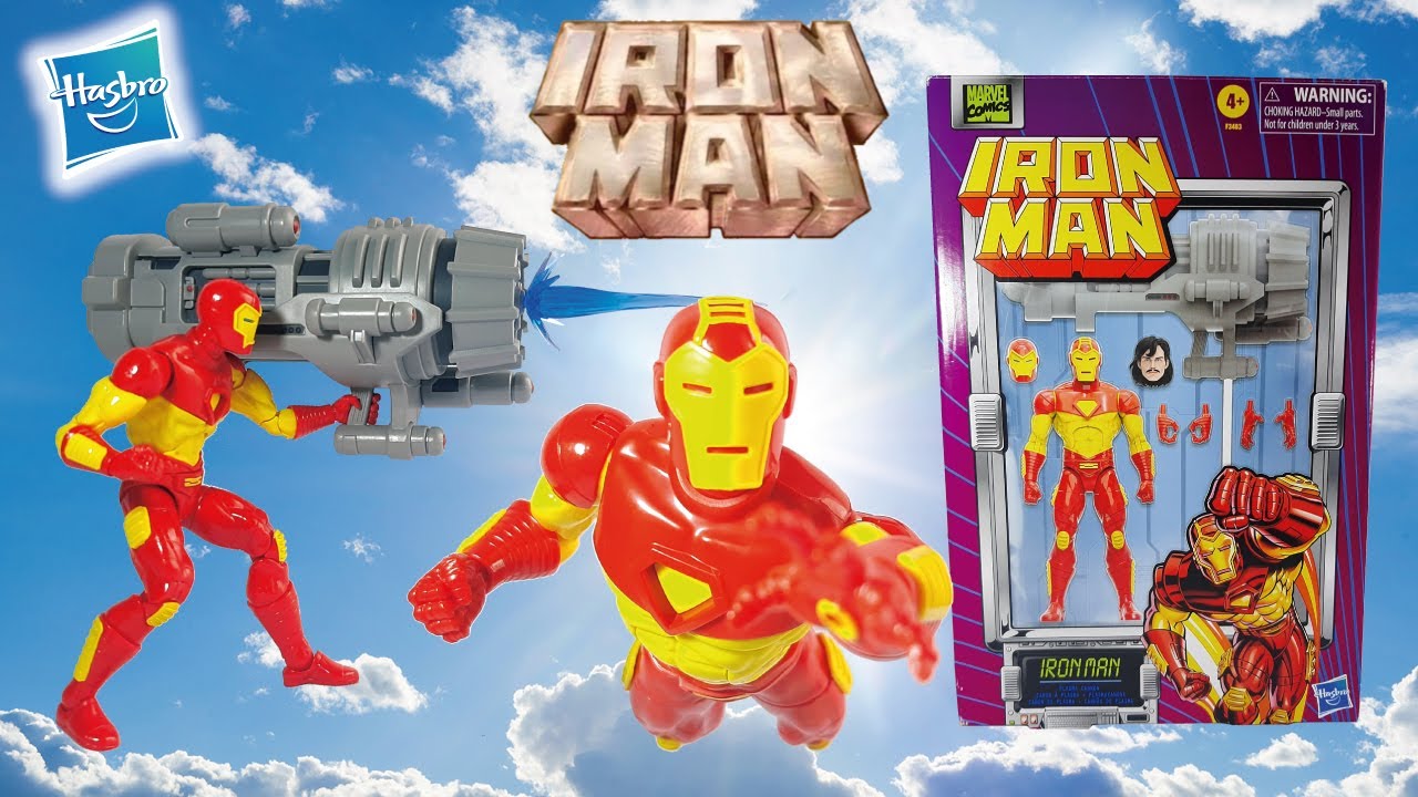 Modular Iron Man Proton Cannon Deluxe Marvel Legends Reseña en Español
