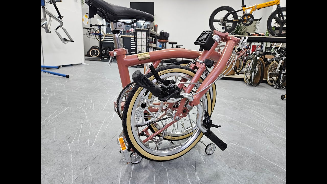 바이크스se 신규색상 간단리뷰 및 출고세팅! 고품격 트라이폴드 Bike's