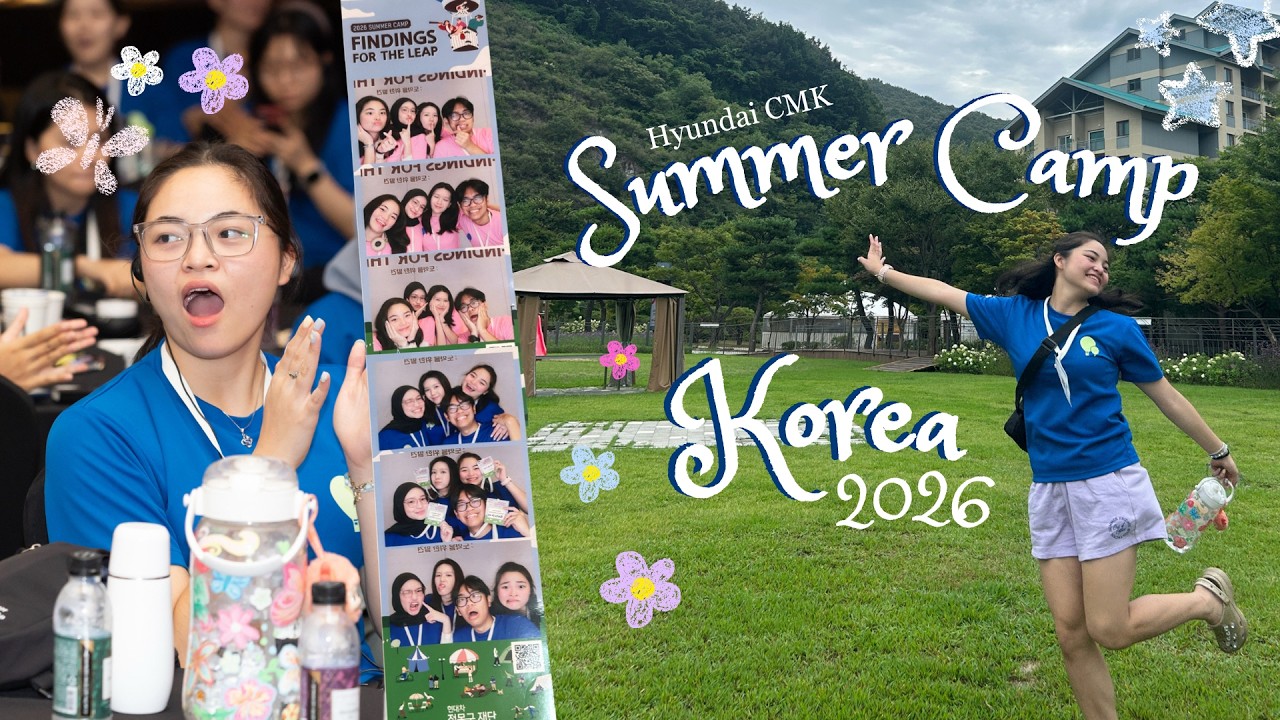 Summer Camp in Gwangju, South Korea (Hyundai CMK scholarship program) || grandtastic