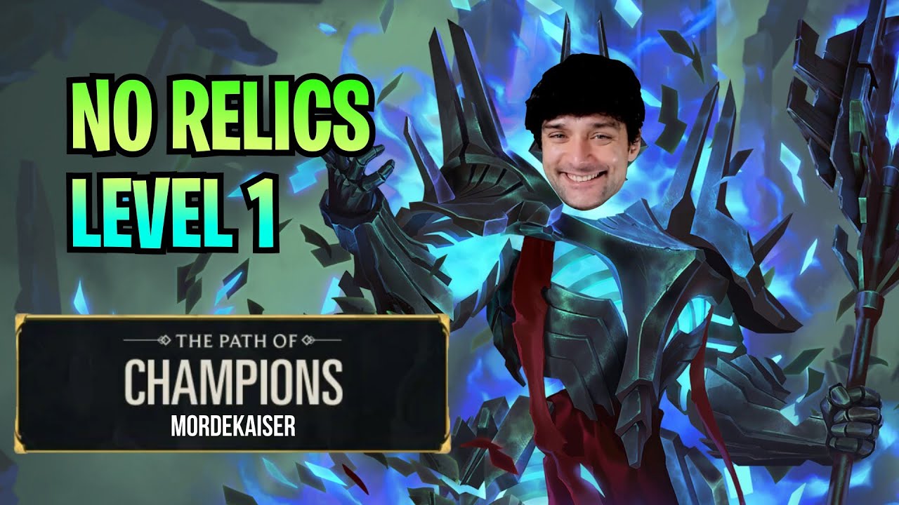 No Relics! Level 1 - MORDEKAISER | Legends of Runeterra