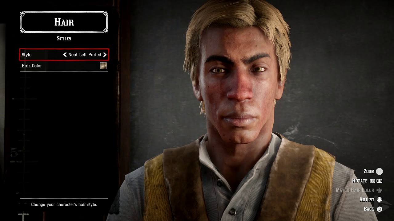 RED DEAD REDEMPTION 2 ONLINE Create-a-Character (Xbox One X) 1080p HD