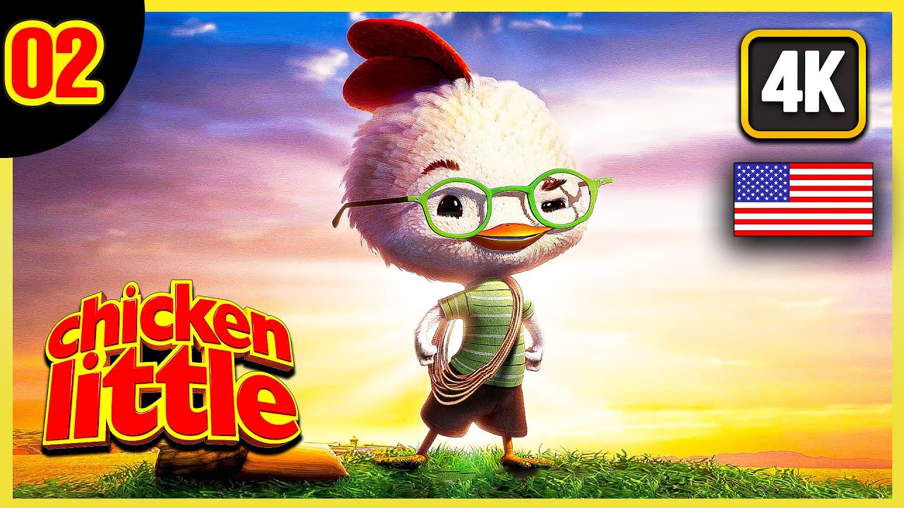Прохождение игры Chicken Little - Уровень 2: Зал для вышибал [4K 60ᶠᵖˢ] (PC, PS2, Xbox, Gamecube)