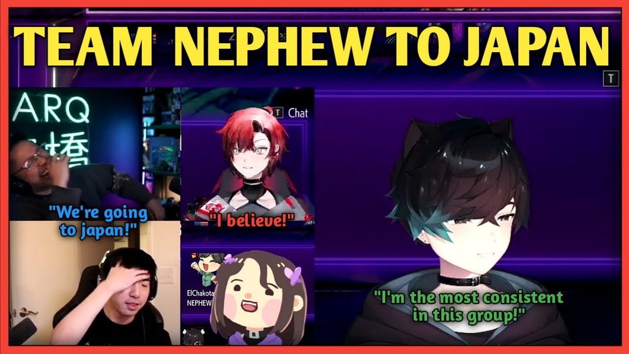 Team Nephew's Reaction To Sykkuno Going Back To Cammy In The Final Day of Sajam SF Slam