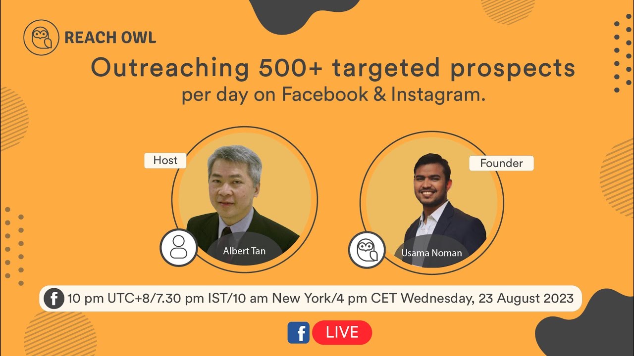 Reach Owl Lifetime Deal Review, Demo, Tutorial ~ Outreaching 500+ prospects/day on FB & Instagram