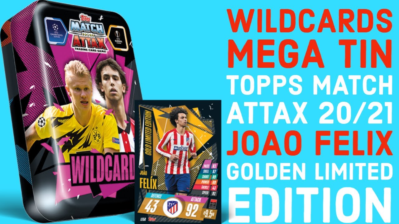 Wildcards Mega Tin - Golden Joao Felix Limited Edition - Topps Match Attax 2020/21 [5.17]