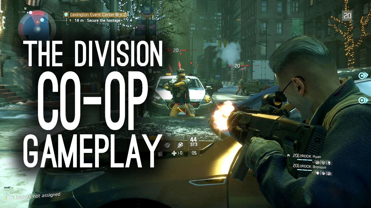The Division Co-op Gameplay on Xbox One - Let's Play The Division (Ep. 1)