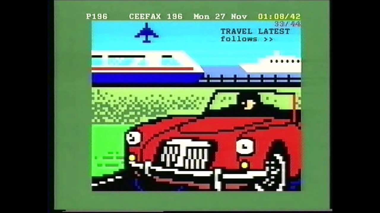 BBC2 Pages From Ceefax - Mon 27 Nov 1995 - Slide Rule
