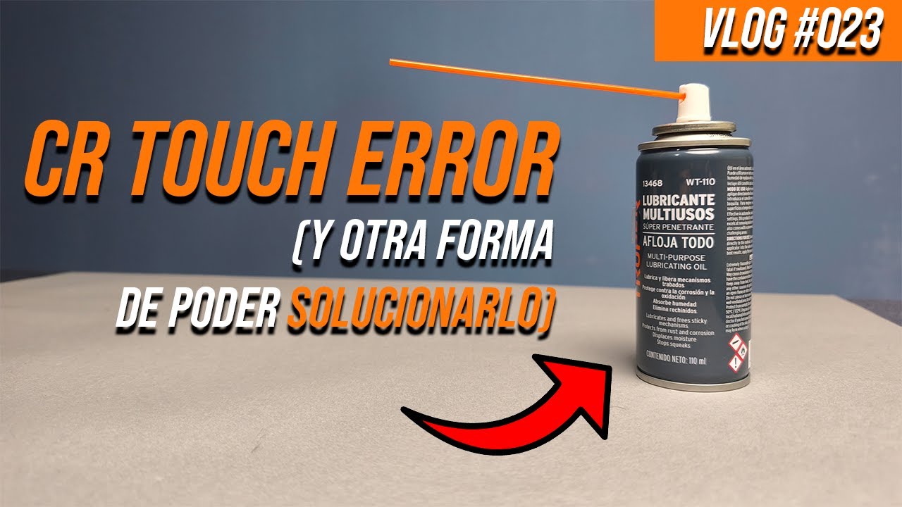 023 | CR Touch Error y otra forma de poder solucionarlo
