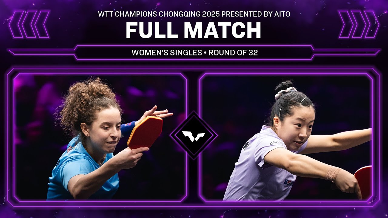 FULL MATCH | Hana Goda vs Shin Yubin | WS R32 | #WTTChongqing 2025