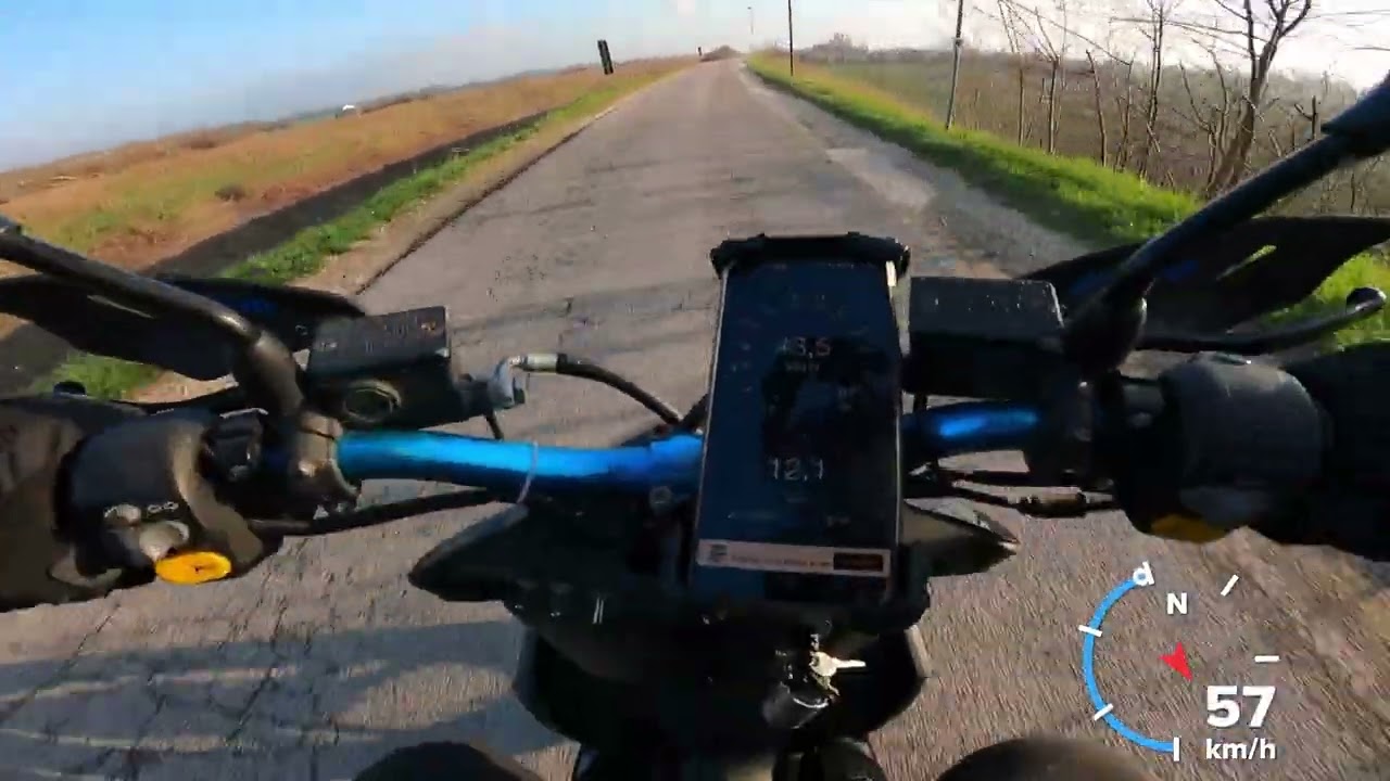 70cc Stage6 Streetrace Phantom F12R | Winter run | Gopro Hero9 Black