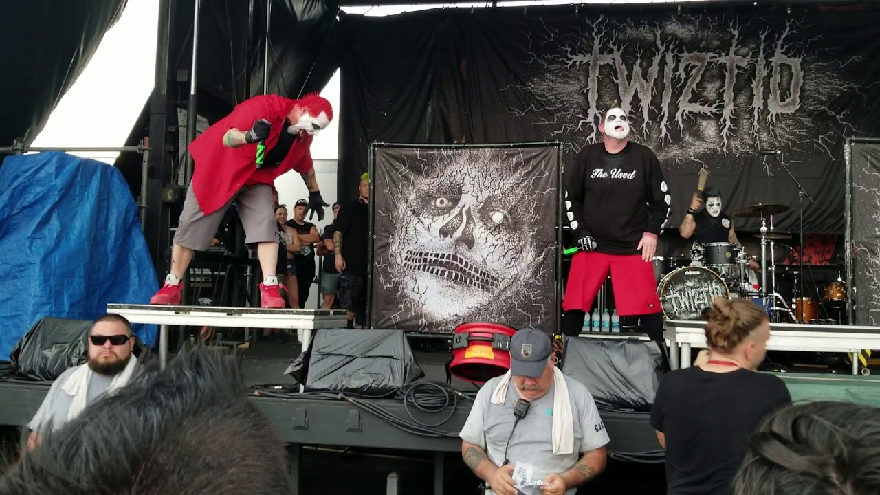 Twiztid at warped tour San Antonio, Tx pt. 1