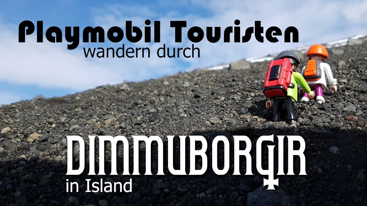 Mývatn | Playmobil Figuren machen Urlaub in Island