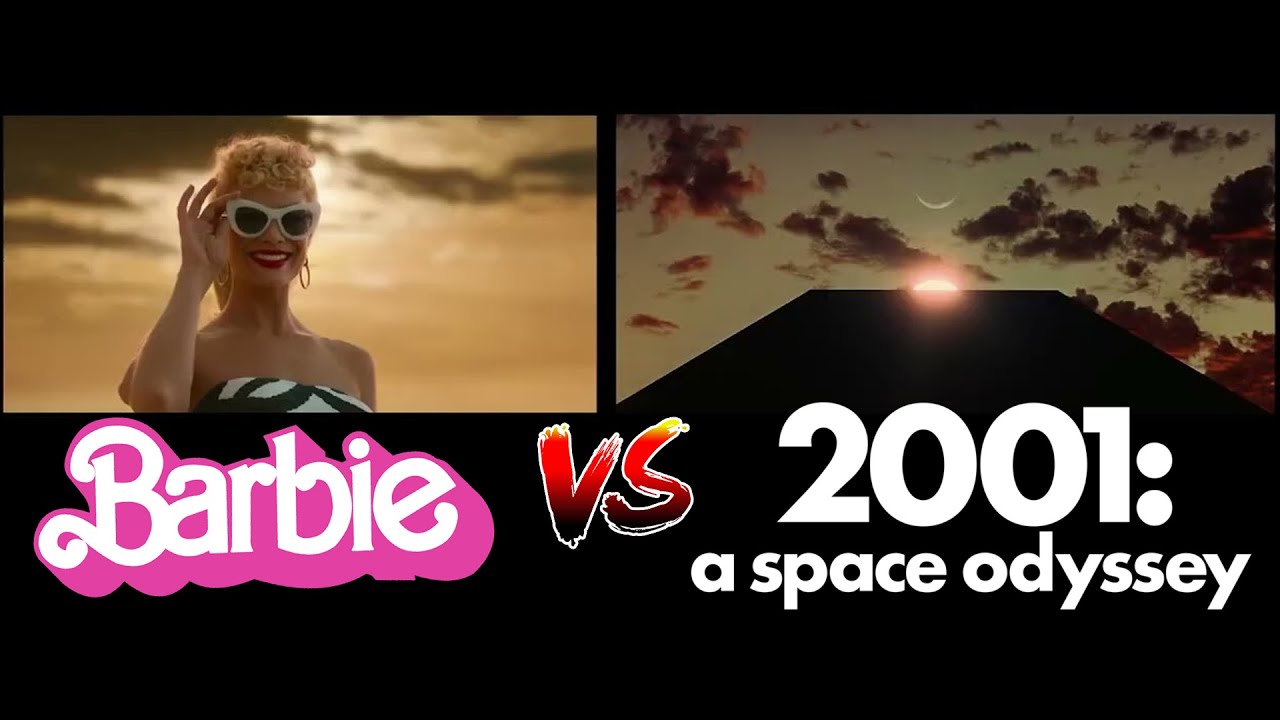 Barbie (2023) Trailer vs. 2001: A Space Odyssey (1968)