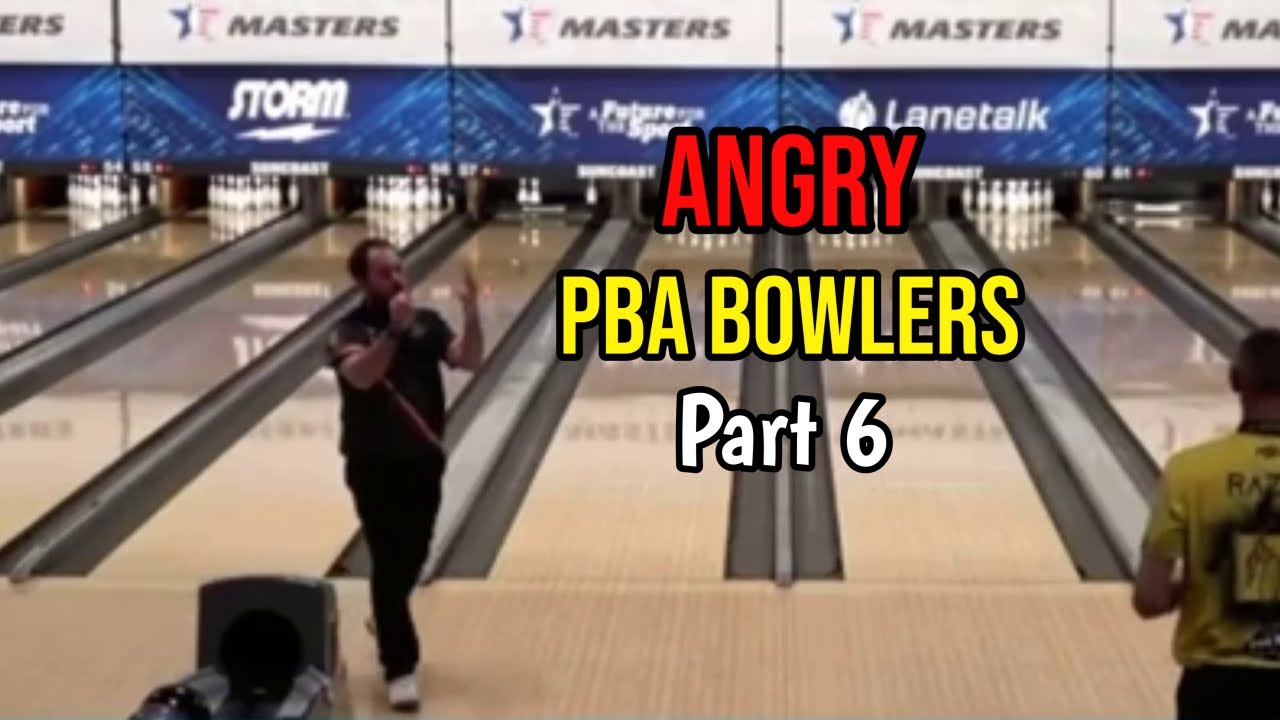 Biggest PBA outbursts PART 6 | Angry PBA bowlers