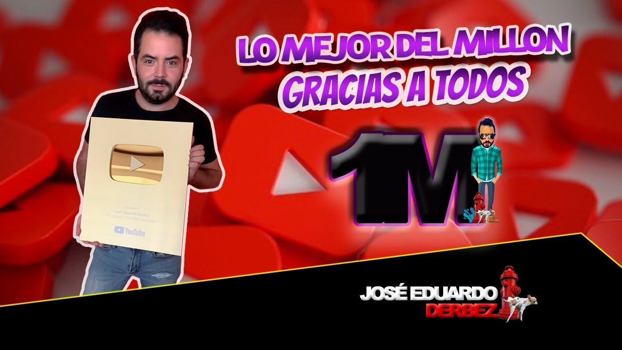¡¡LO MEJOR DEL MILLÓN DE SUSCRIPTORES!! 🤩 | ¡GRACIAS A TODOS! | José Eduardo Derbez