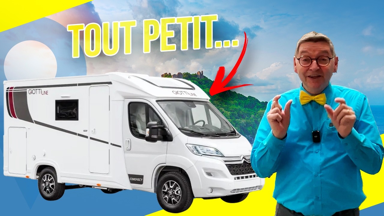 Le camping-car de classe Giottiline C60 sur Peugeot : Compact et Élégant !