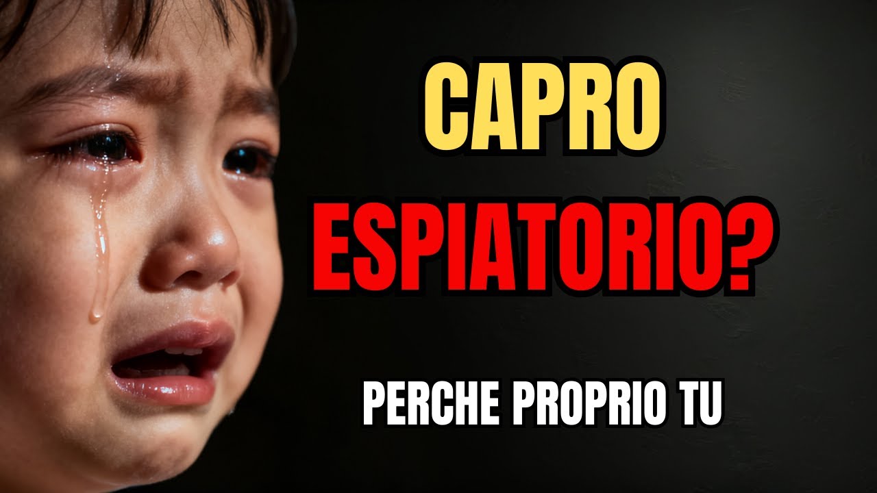 Eri il CAPRO ESPIATORIO della famiglia - perche i tuoi genitori hanno scelto TE | Carl Jung