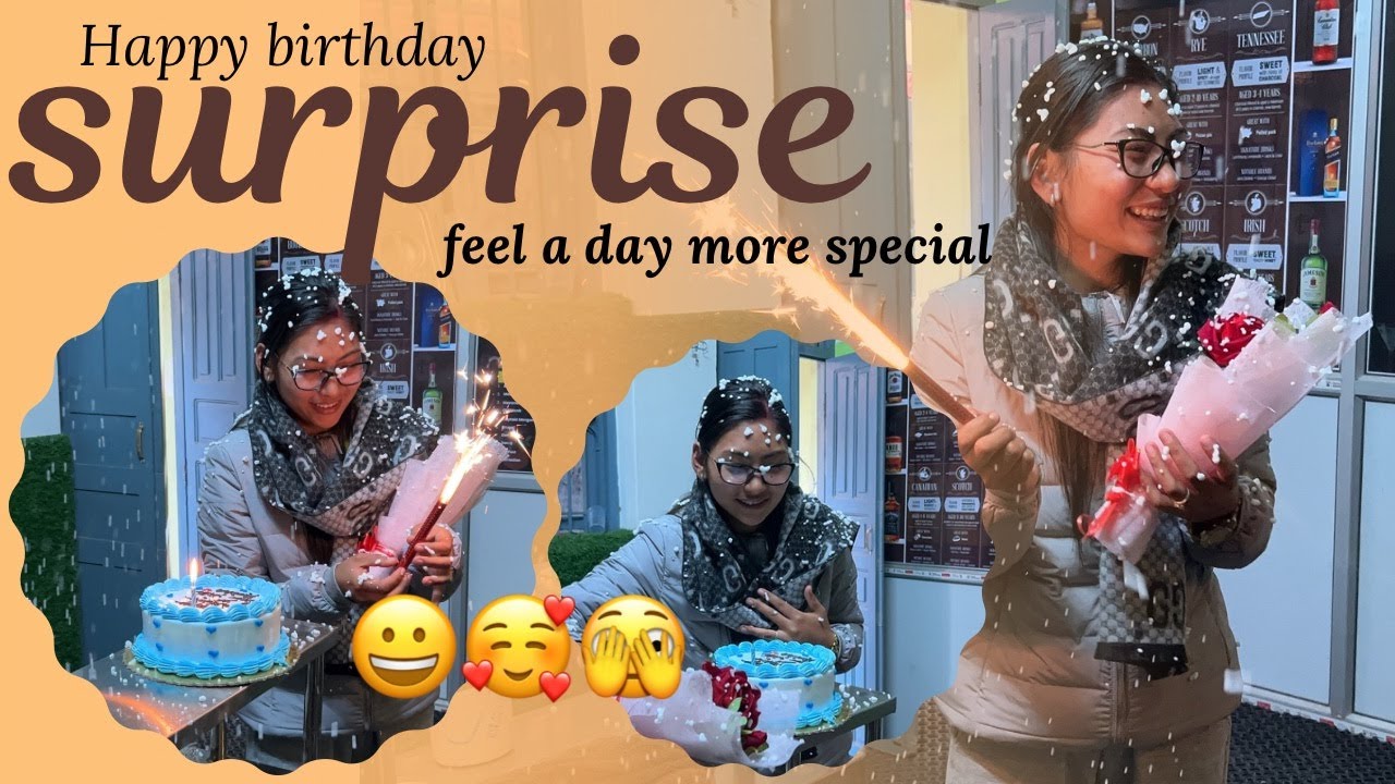 SUDDENLY PLAN BIRTHDAY SURPRISE FOR DEAR SISTER 👩 💐🥰💝…//BIRTHDAY SURPRISE IN HETAUDA ✈️🎁💝🇳🇵