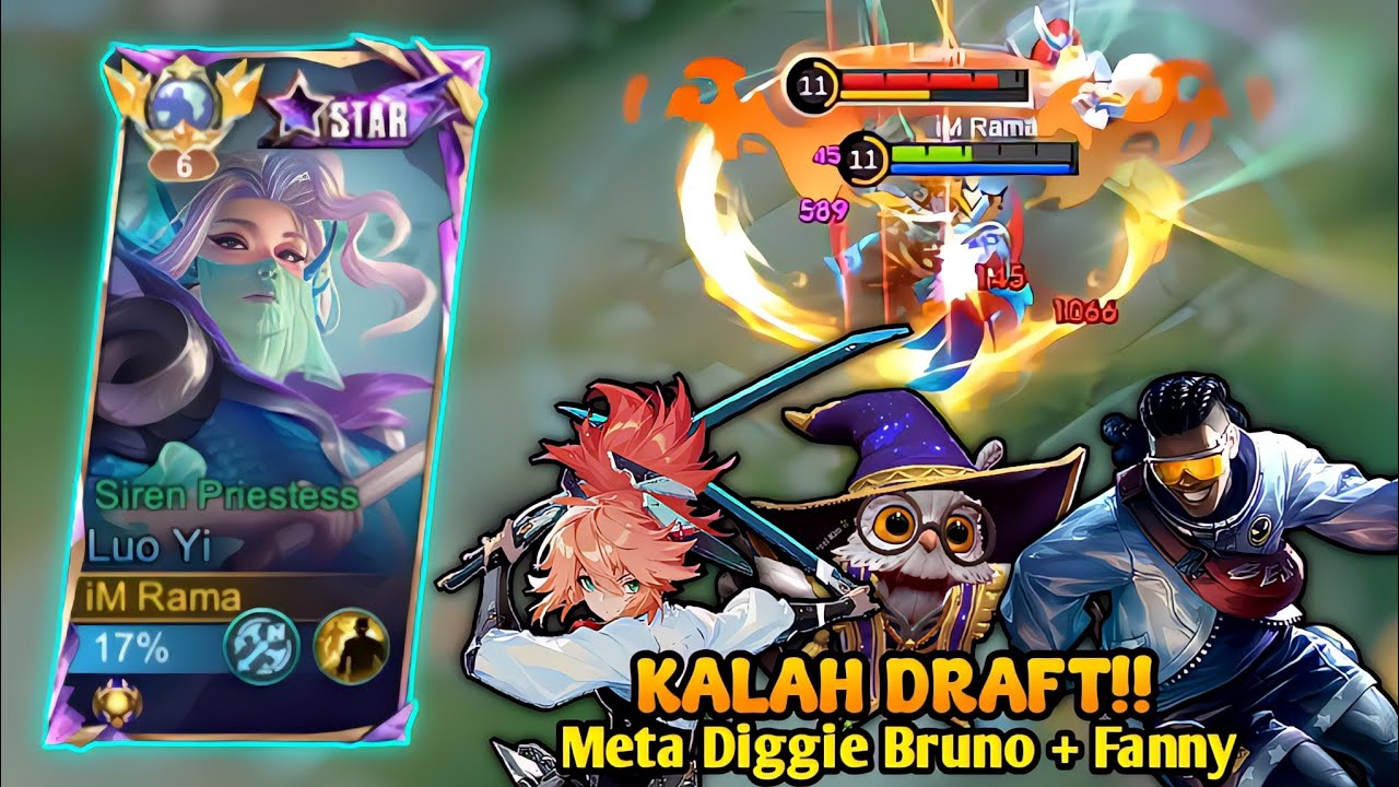 STRES KAN LU MAIN FANNY DIKEJAR LUO YI TERUS! GAKBAKAL BISA KABUR + BRUNO FEEDER MATI 11