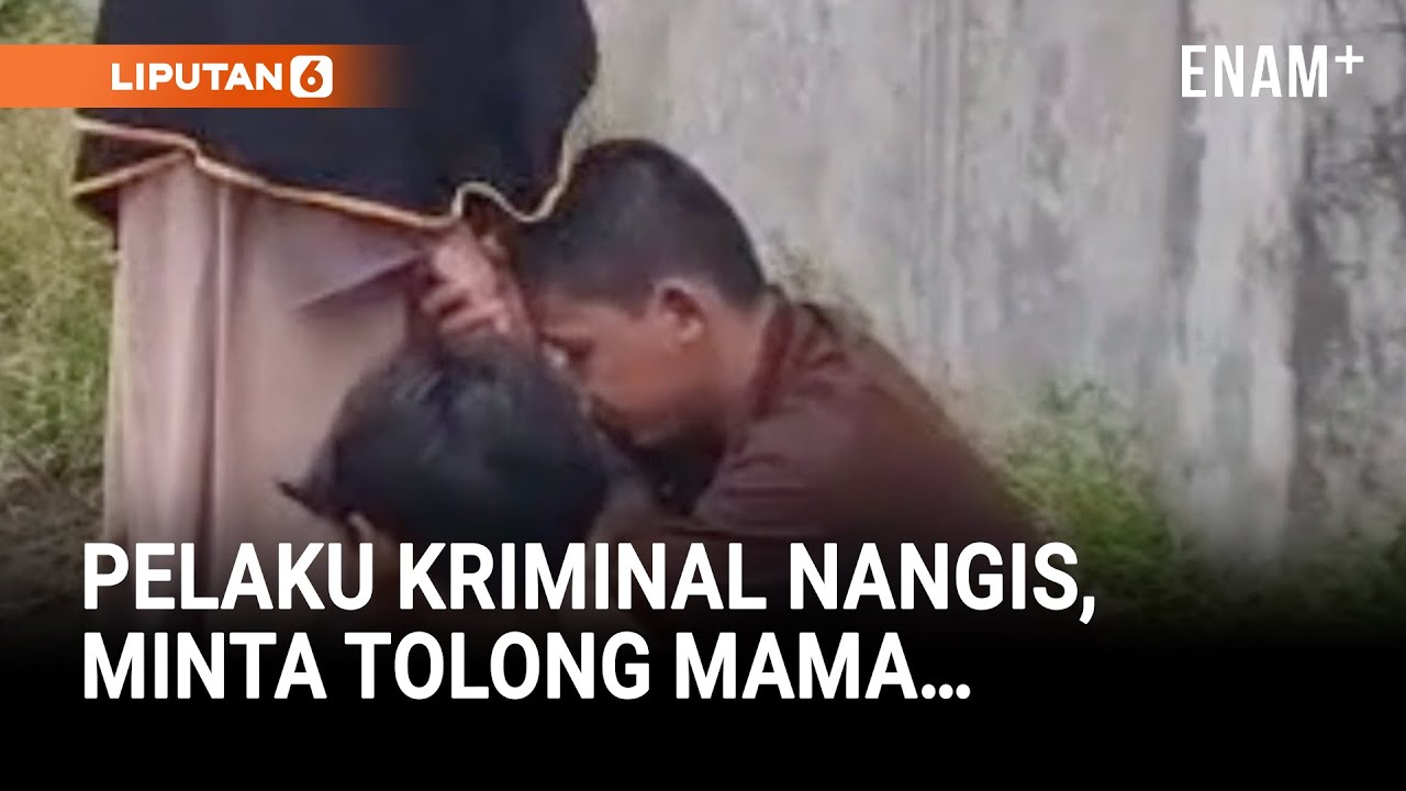 Pelaku Kriminal Di Banten Nangis, Minta Tolong Mama… | Liputan6