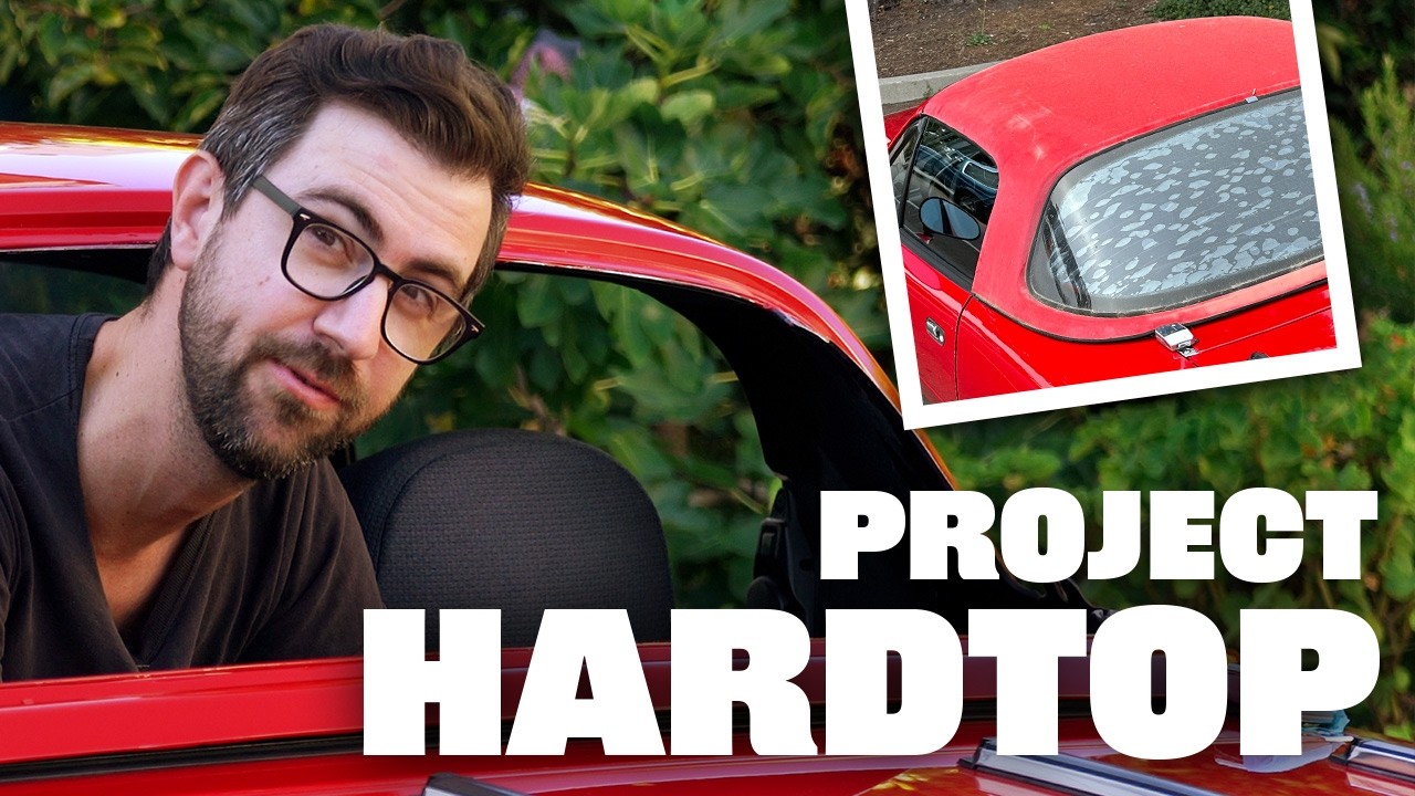 Restoring a Miata Hardtop on the Cheap (ish) - Glass Install & Maaco Paint