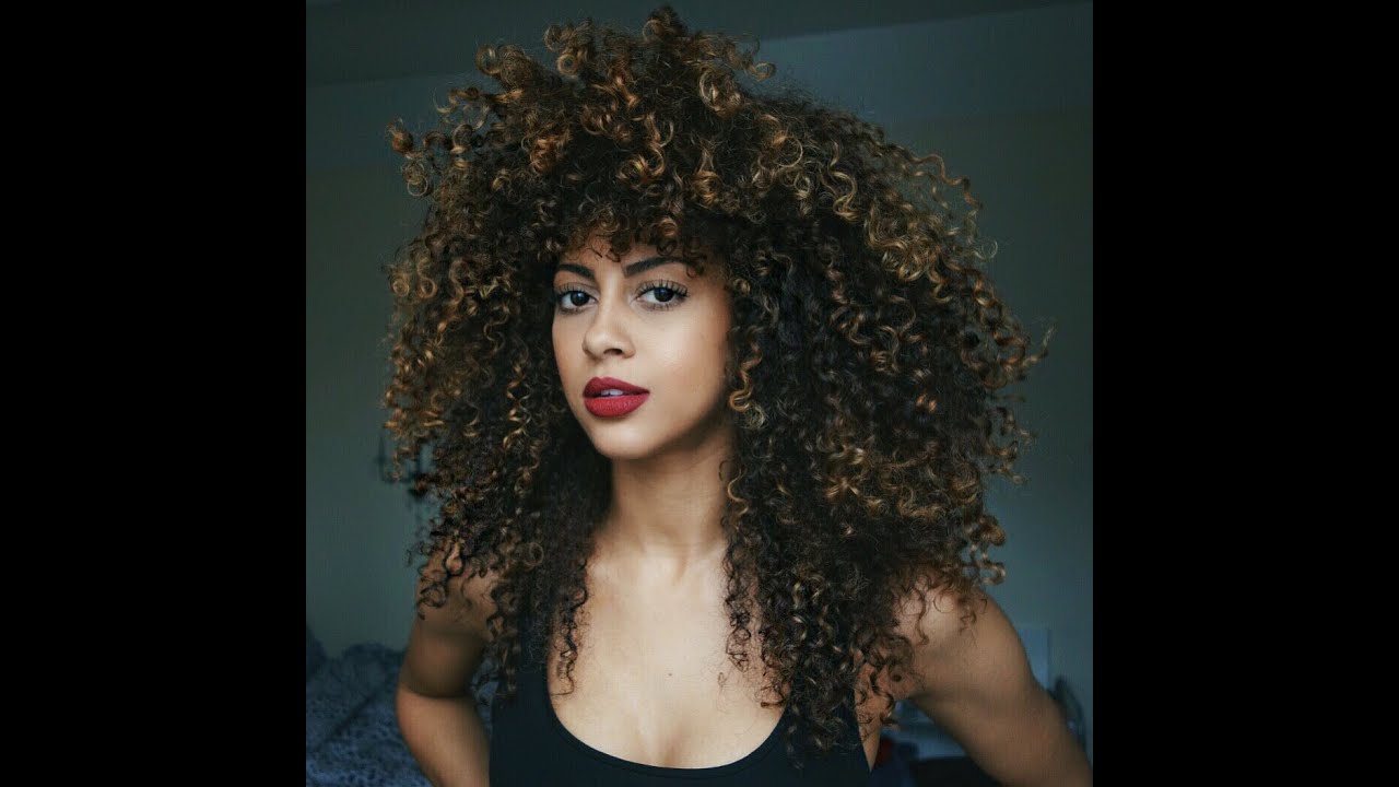 My Big Curly Hair Routine